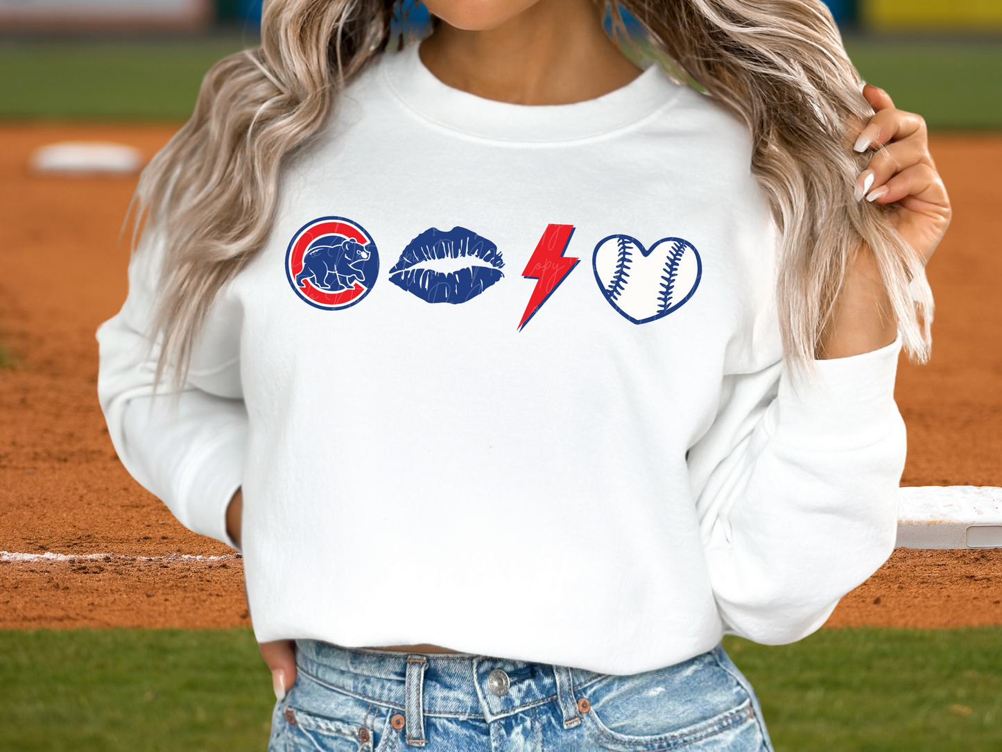 Chicago Cubs Baseball DTF Transfer - KPI1185