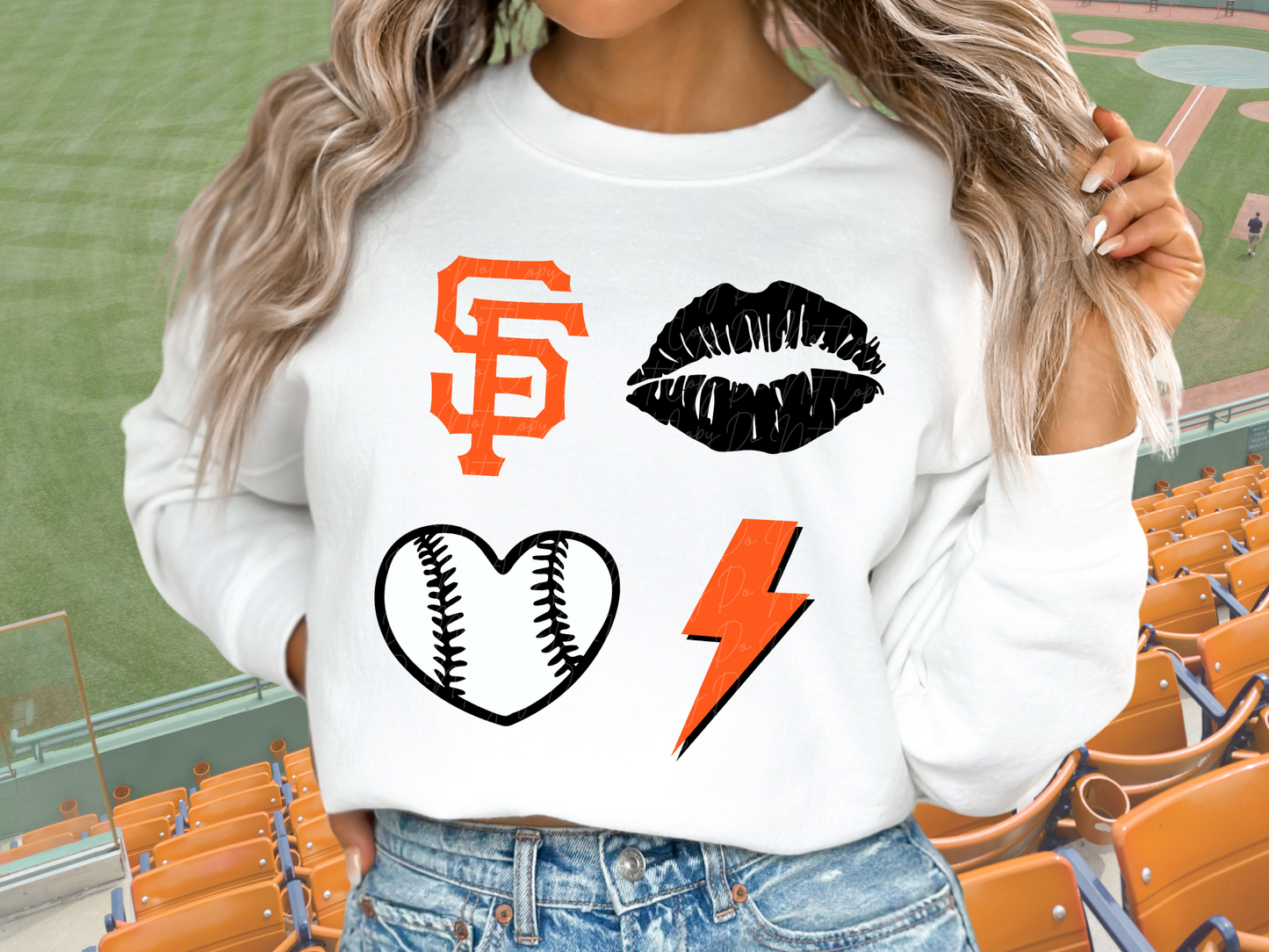 San Francisco Giants Baseball DTF Transfer - KPI1169