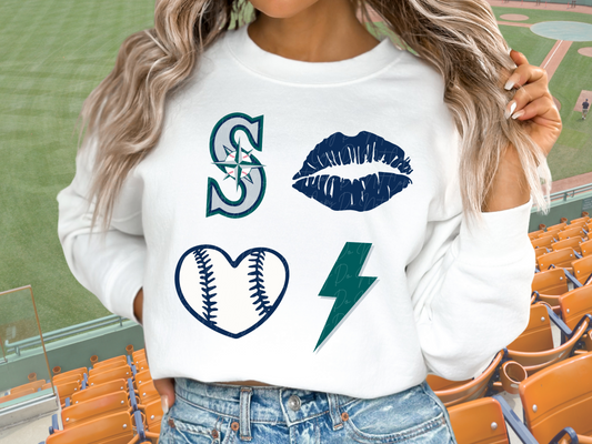 Seattle Mariners Baseball DTF Transfer - KPI1204