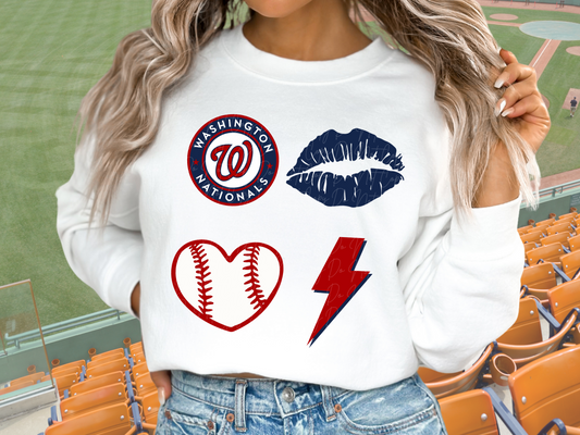 Washington Nationals Baseball DTF Transfer - KPI1219