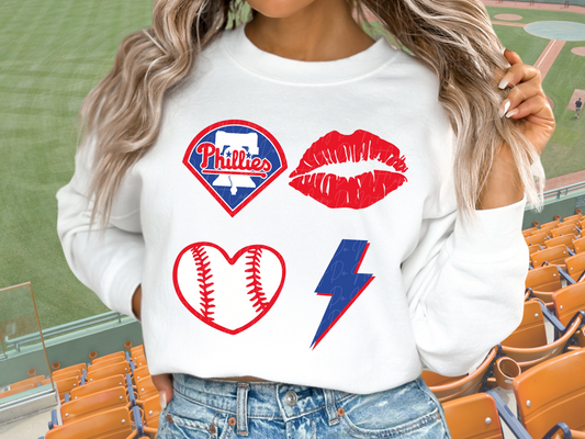 Philadelphia Phillies Baseball DTF Transfer - KPI1234