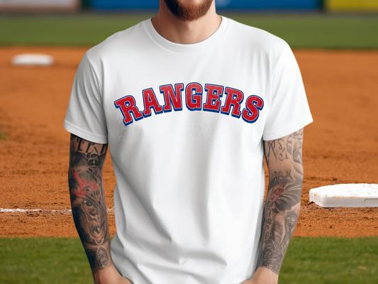 Texas Rangers Baseball DTF Transfer - KPI1248
