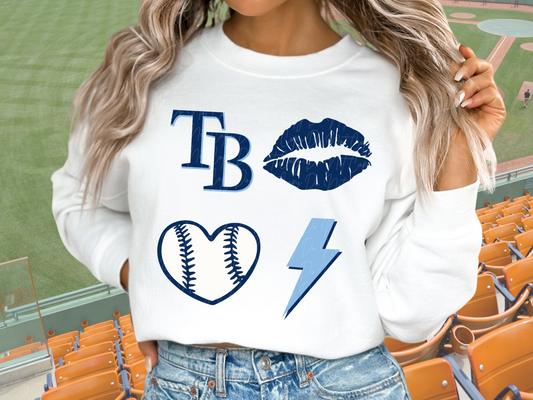 Tampa Bay Rays Baseball DTF Transfer - KPI1249