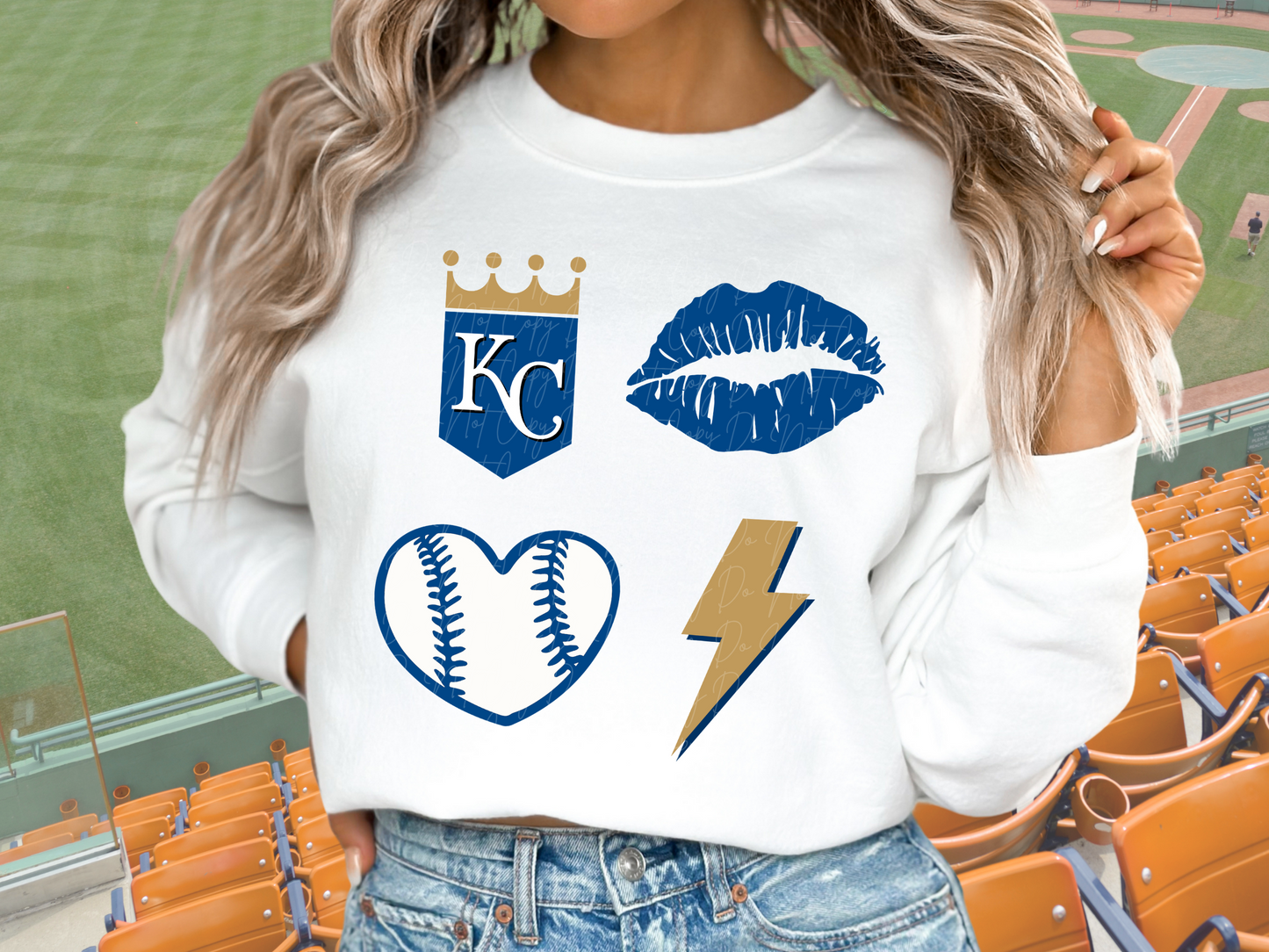 Kansas City Royals Baseball DTF Transfer - KPI1269