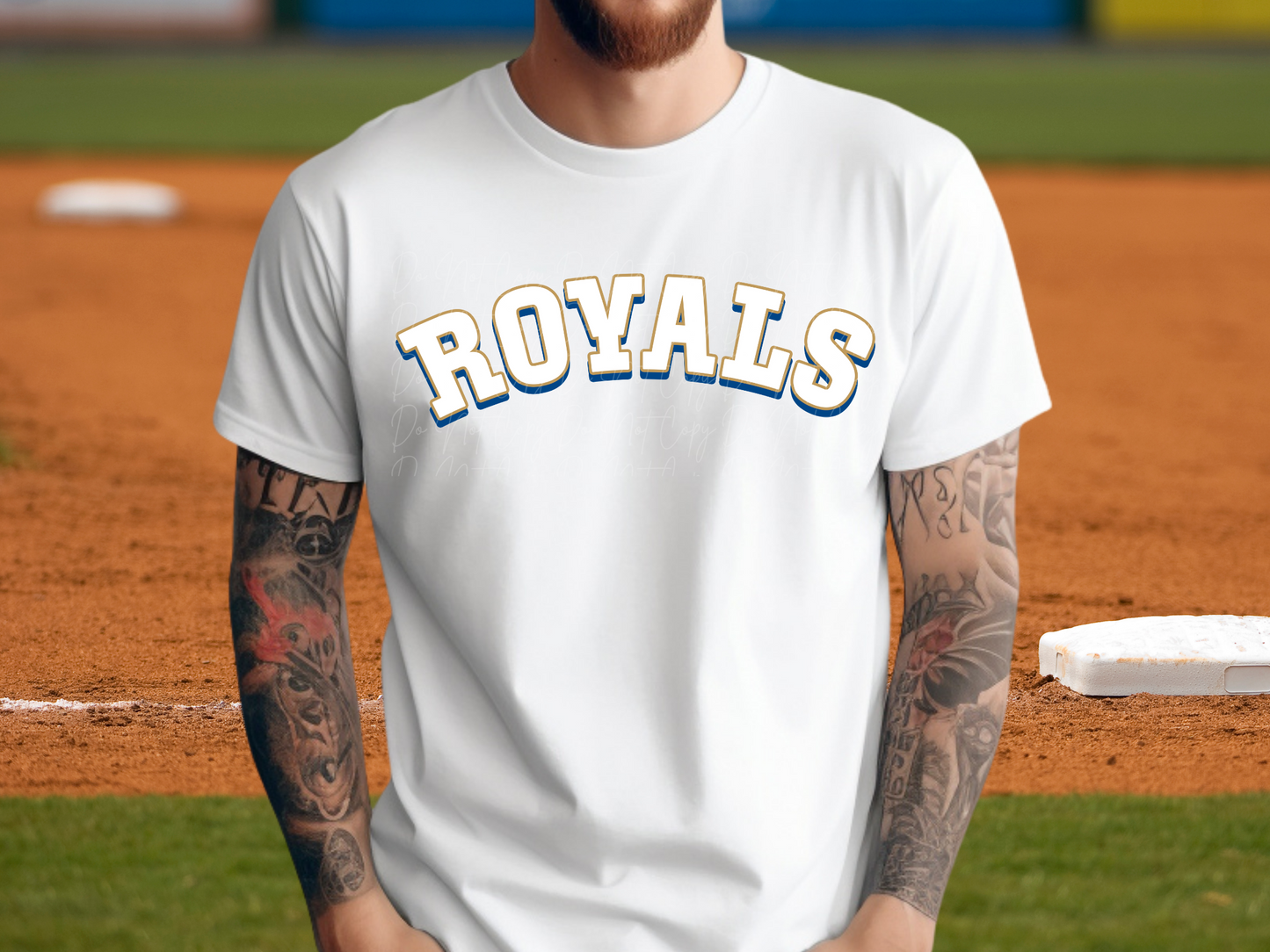 Kansas City Royals Baseball DTF Transfer - KPI1273