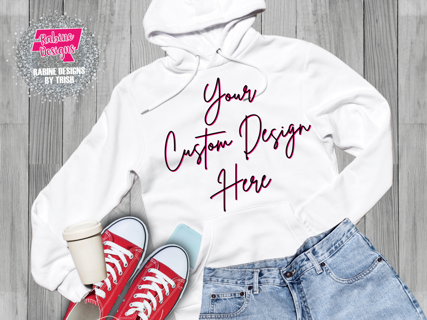 Custom Adult Hoodie